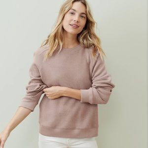 Jenni Kayne Saturday Sweatshirt Taupe size XS